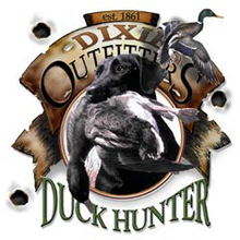 4042L DUCK HUNTER-BLACK LAB (POL CORR)