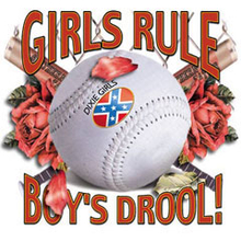 5088L GIRLS RULE - SOFTBALL